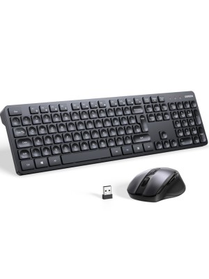 Ugreen MK006 Ασύρματο Σετ Πληκτρολόγιο & Ποντίκι Αγγλικό US
