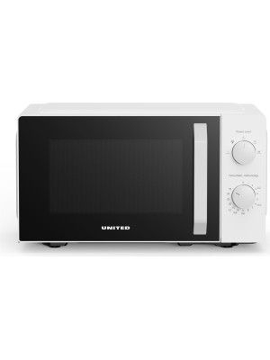 United Φούρνος Μικροκυμάτων 20lt Λευκός MWO-2801