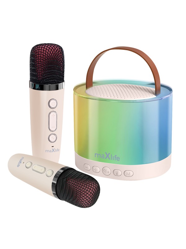 ΗΧΕΙΑ MAXLIFE MXKS-200 ΑΣΠΡΟ KARAOKE