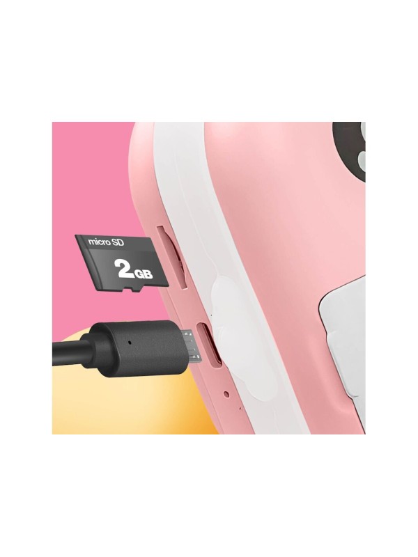 ΦΩΤΟΓΡΑΦΙΚΗ Maxlife MXPC-100 Pink ΜΕ ΕΚΤΥΠΩΤΗ