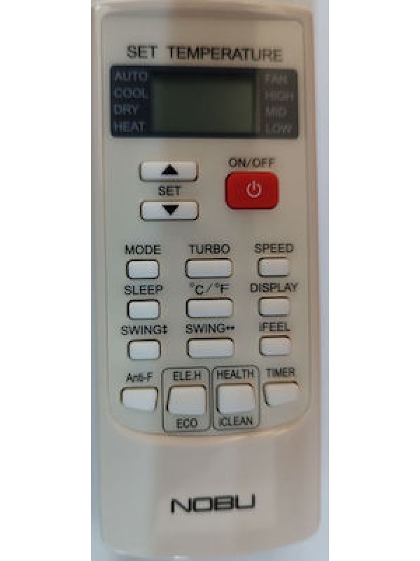 Nobu NOBI-12WFI Κλιματιστικό Inverter 12000 BTU A++/A+++ με Ιονιστή και Wi-Fi