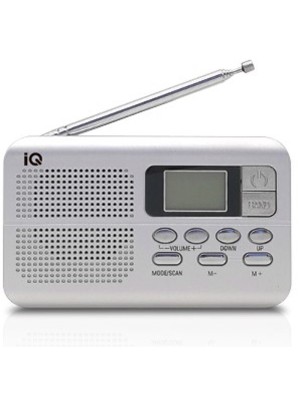 IQ PR143 Φορητό Ραδιόφωνο Μπαταρίας Ασημί