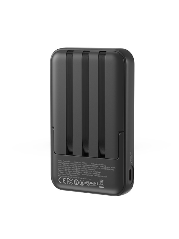 XO PR288 Power Bank 10000mAh 15W Μαύρο XO PR288 Power Bank 10000mAh 15W Μαύρο