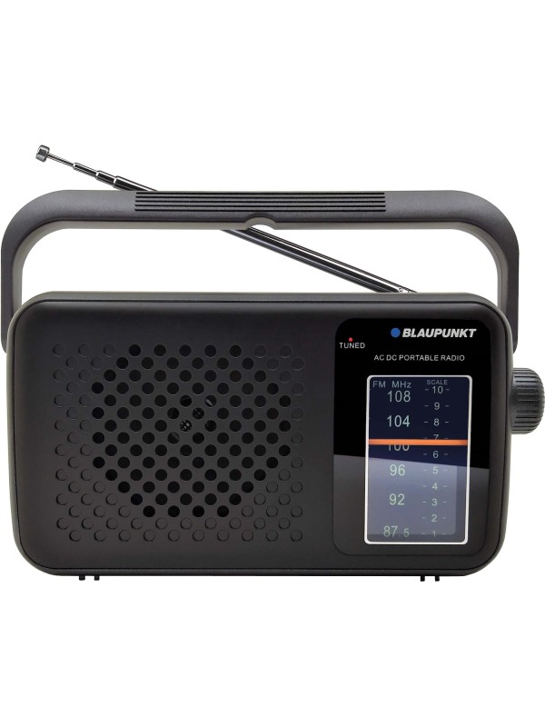 Blaupunkt PR8 Φορητό Ραδιόφωνο Ρεύματος / Μπαταρίας Μαύρο 