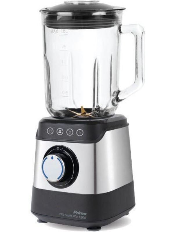 Μπλέντερ Primo PRBL-40502 1500W 1.8L Titanium Pro 1500 Μαύρο/Inox