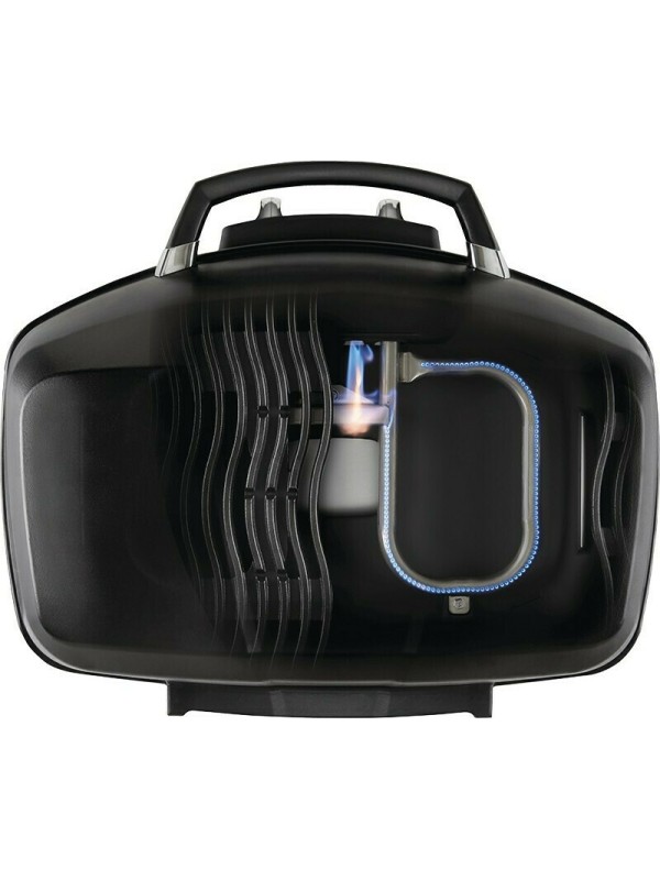  Napoleon TravelQ PRO 285-BK-GR  Φορητή Ψησταριά Υγραερίου Μαντεμένιας Σχάρας 54x37εκ. με 2 Εστίες 4.1kW 