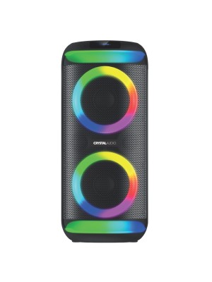 Crystal Audio Ηχείο PRT-20 PARTY TWS BLUETOOTH Μαύρο 
