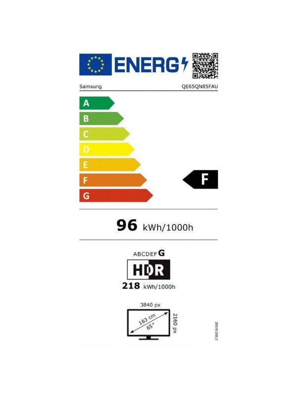 Samsung Smart Τηλεόραση 65" 4K UHD Neo QLED QN85F HDR (2025) QE65QN85FAUXXH