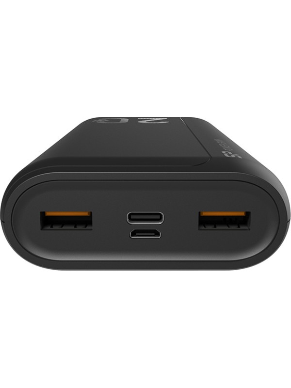 Silicon Power QS15 Power Bank 20000mAh με 2 Θύρες USB-A και Θύρα USB-C Power Delivery / Quick Charge 3.0 Μαύρο Silicon Power QS15 Power Bank 20000mAh με 2 Θύρες USB-A και Θύρα USB-C Power Delivery / Quick Charge 3.0 Μαύρο
