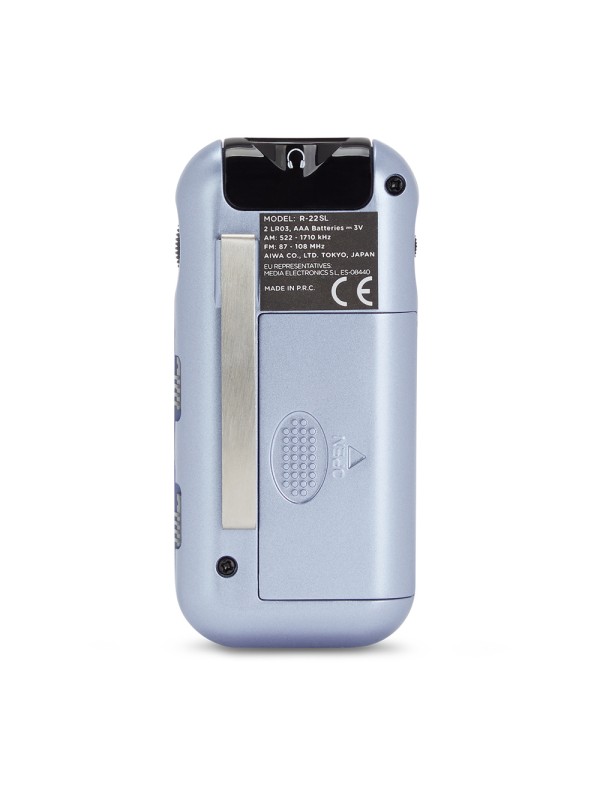 Aiwa R-22SL Ραδιοφωνάκι Μπαταρίας Ασημί