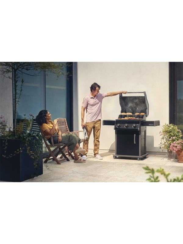  Napoleon Rogue 425 Ψησταριά Υγραερίου Μαντεμένιας Σχάρας 60x46εκ. με 3 Εστίες 14.25kW 