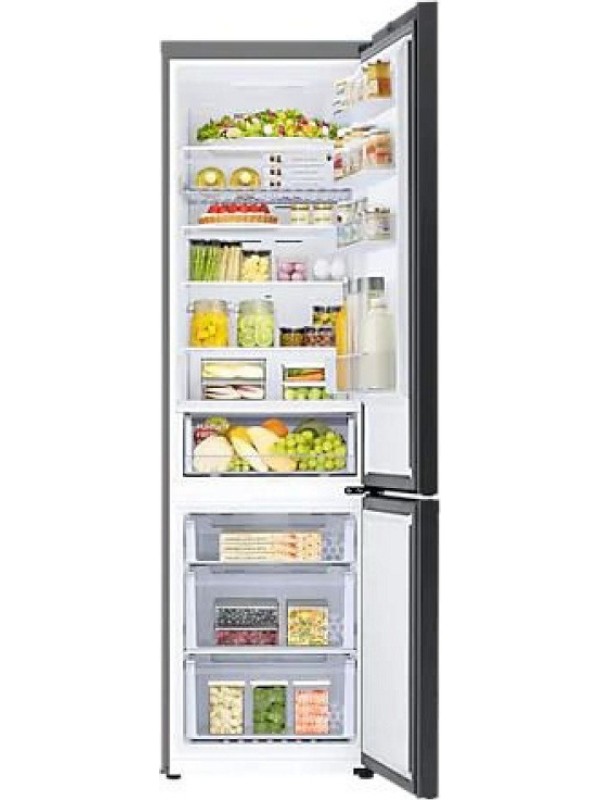 Samsung Ψυγειοκαταψύκτης 390lt NoFrost Υ203xΠ59.5xΒ65.8εκ. Μαύρος RB38C6B2E22 