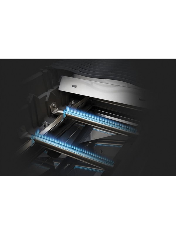  Napoleon Rogue PRO 425 SIB Ψησταριά Υγραερίου Μαντεμένιας Σχάρας 60x46εκ. με 4 Εστίες 16.41kW και Μάτι Υπερύθρων 