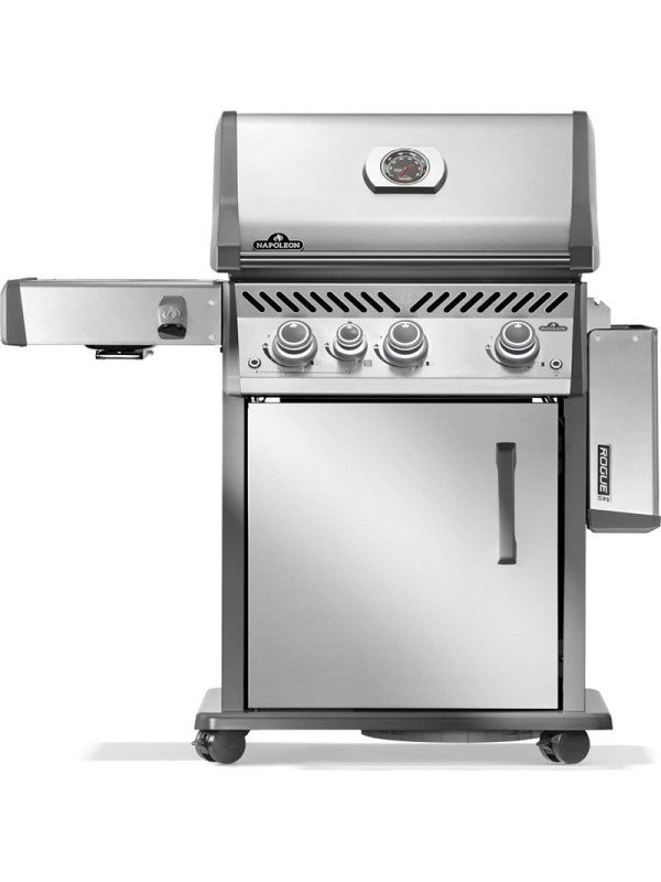  Napoleon Rogue PRO 425 SIB Ψησταριά Υγραερίου Μαντεμένιας Σχάρας 60x46εκ. με 4 Εστίες 16.41kW και Μάτι Υπερύθρων 