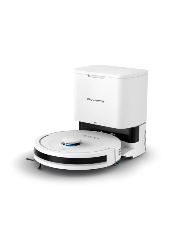 Rowenta S90+ Σκούπα Ρομπότ για Σκούπισμα & Σφουγγάρισμα με Χαρτογράφηση και Wi-Fi Λευκή