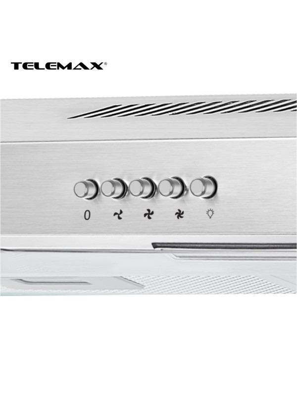 Απορροφητήρας Κουζίνας Ελεύθερος 60cm Telemax TF2360 Inox Απορροφητήρας Κουζίνας Ελεύθερος 60cm Telemax TF2360 Inox