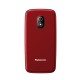  Panasonic KX-TU410 Single SIM Κινητό με Μεγάλα Κουμπιά Κόκκινο 