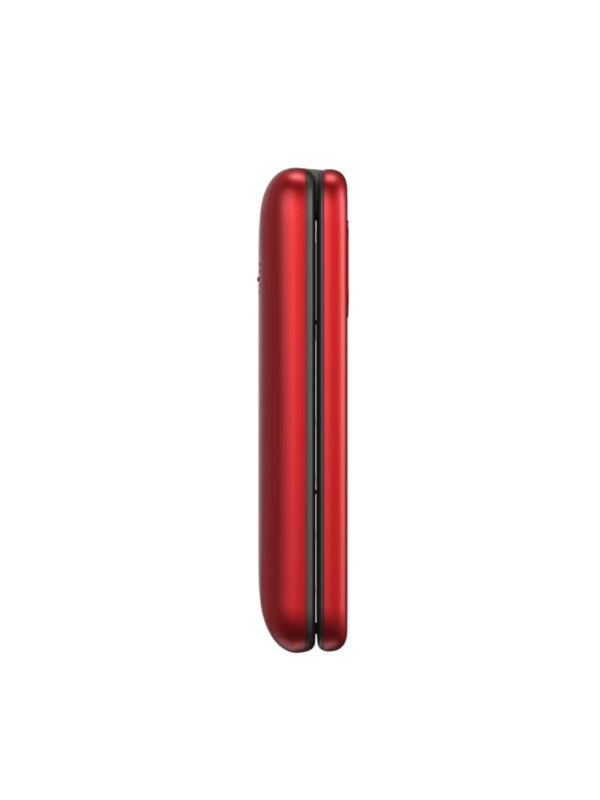  Panasonic KX-TU410 Single SIM Κινητό με Μεγάλα Κουμπιά Κόκκινο 