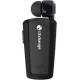  iXchange UA-25 In-ear Bluetooth Handsfree Ακουστικό Πέτου Μαύρο 