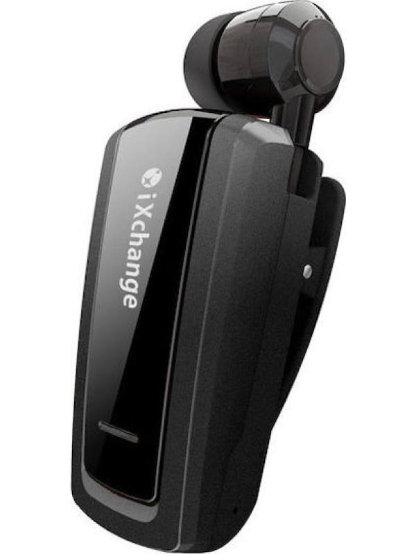  iXchange UA-25 In-ear Bluetooth Handsfree Ακουστικό Πέτου Μαύρο 