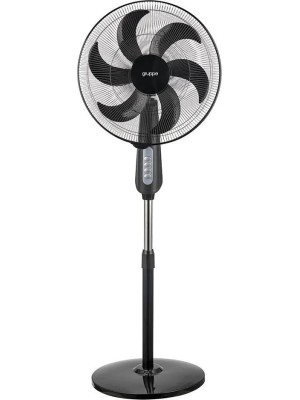 Gruppe Ανεμιστήρας Ορθοστάτης 130W Μαύρος 