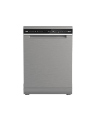  Whirlpool Ελεύθερο Πλυντήριο Πιάτων για 15 Σερβίτσια Π60xY85εκ. Inox 