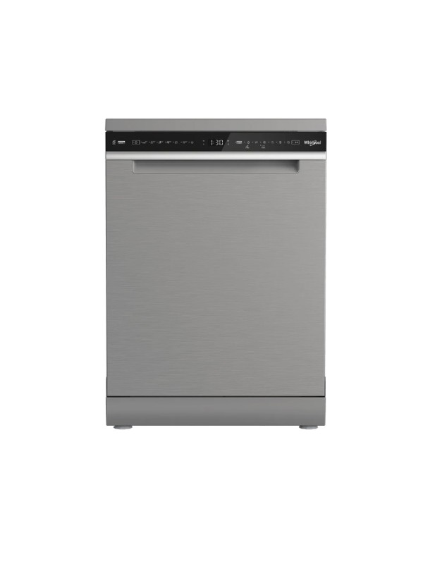  Whirlpool Ελεύθερο Πλυντήριο Πιάτων για 15 Σερβίτσια Π60xY85εκ. Inox 