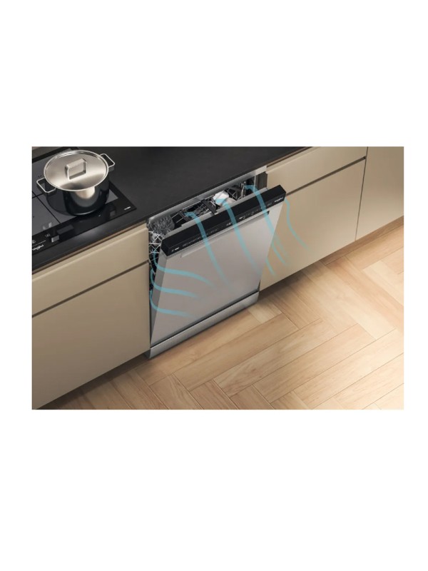  Whirlpool Ελεύθερο Πλυντήριο Πιάτων για 15 Σερβίτσια Π60xY85εκ. Inox 