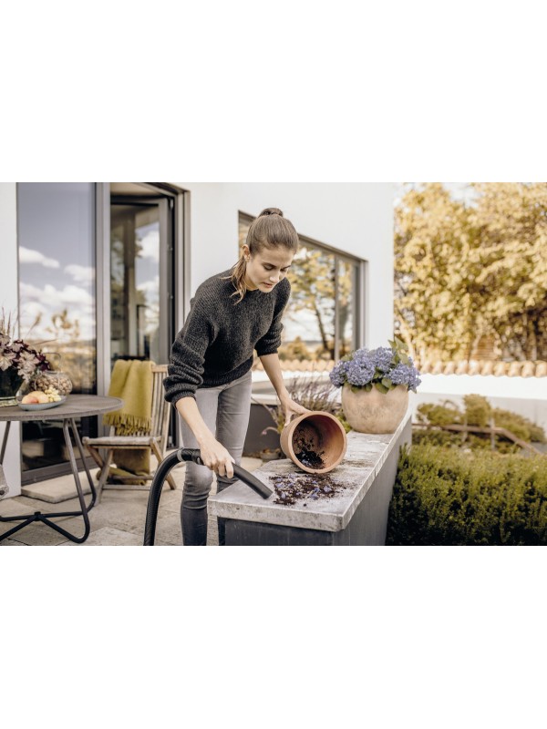 Karcher WD 3 V-17/4/20 Σκούπα Υγρών / Στερεών 1000W με Πλαστικό Κάδο 17lt