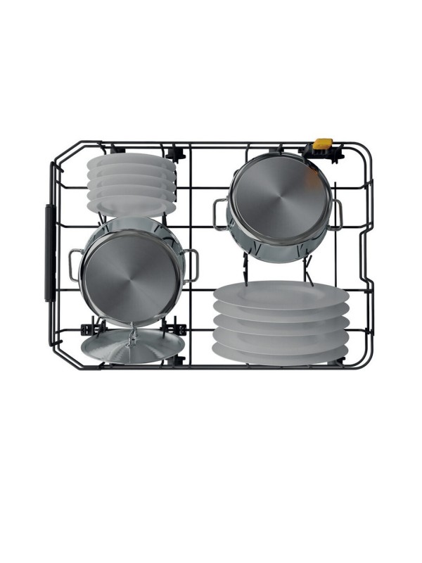 Whirlpool WH6FC11BS7 A0X Ελεύθερο Πλυντήριο Πιάτων για 11 Σερβίτσια NaturalDry Π45xY85εκ. Inox