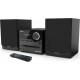 Sharp Ηχοσύστημα 2.0 XLB512 XLB512BK 45W με CD / Digital Media Player και Bluetooth Μαύρο 