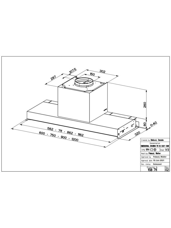 Faber In-Nova Zero Drip A60/2 Μηχανισμός Απορρόφησης 60cm Γκρι Faber In-Nova Zero Drip A60/2 Μηχανισμός Απορρόφησης 60cm Γκρι