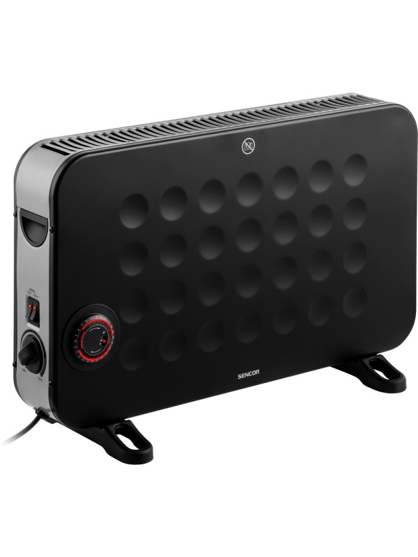 Θερμοπομπός Sencor SCF 2101BK 2000W Black/Silver