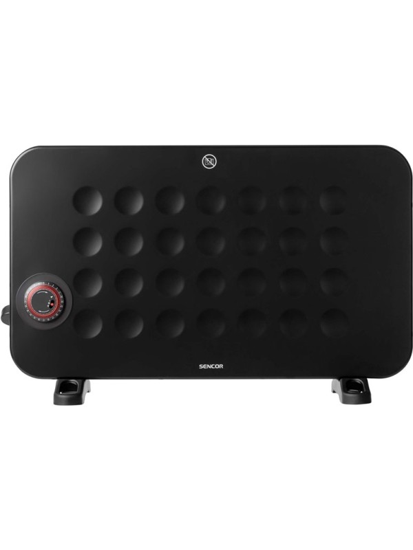 Θερμοπομπός Sencor SCF 2101BK 2000W Black/Silver