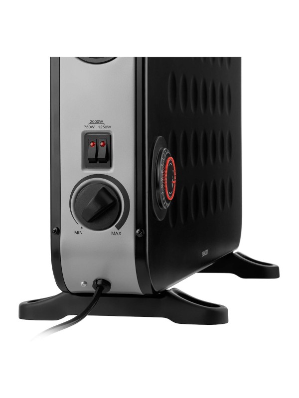 Θερμοπομπός Sencor SCF 2101BK 2000W Black/Silver