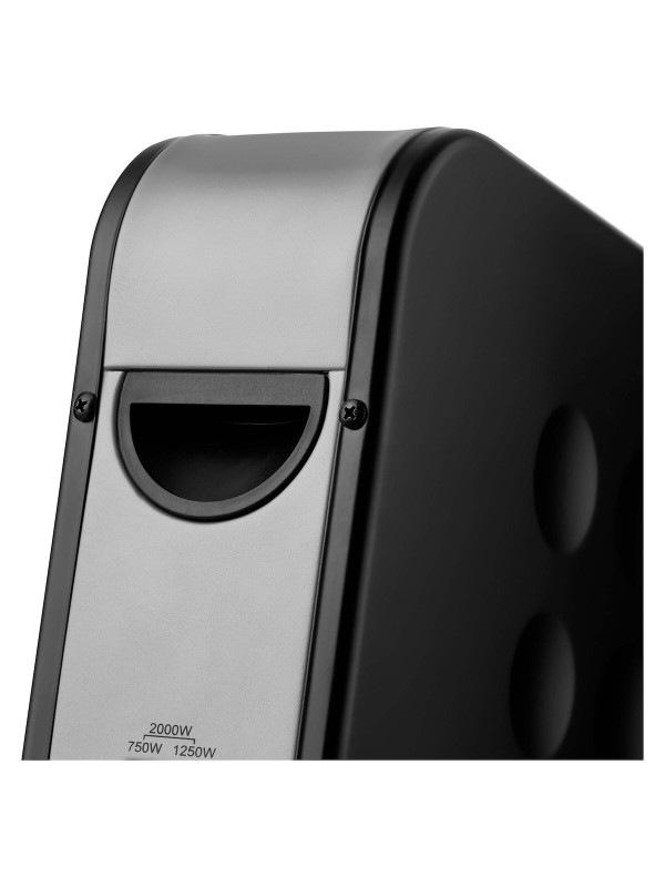 Θερμοπομπός Sencor SCF 2101BK 2000W Black/Silver