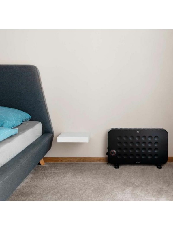 Θερμοπομπός Sencor SCF 2101BK 2000W Black/Silver