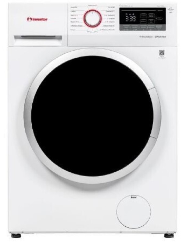 Inventor Πλυντήριο Ρούχων 7kg με Τεχνολογία Ατμού 1400 Στροφών GA0714W