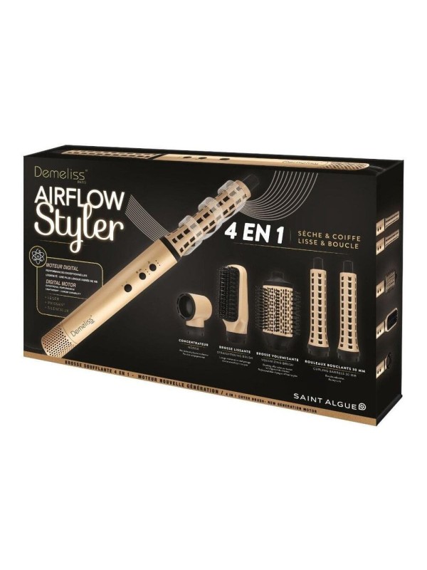 Demeliss Ηλεκτρική Βούρτσα με Αέρα για Ίσιωμα και Μπούκλες 1300W 102904