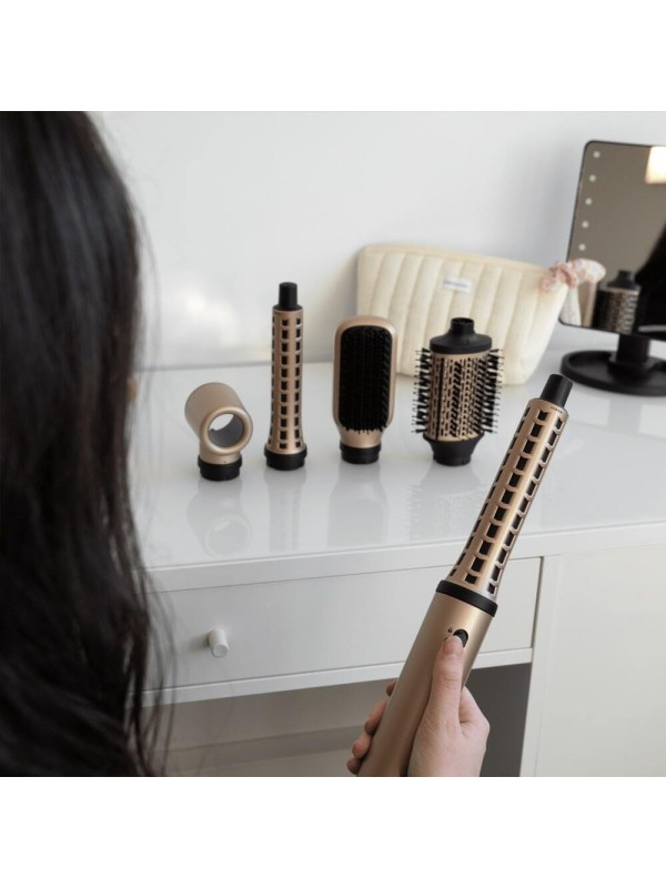 Demeliss Ηλεκτρική Βούρτσα με Αέρα για Ίσιωμα και Μπούκλες 1300W 102904