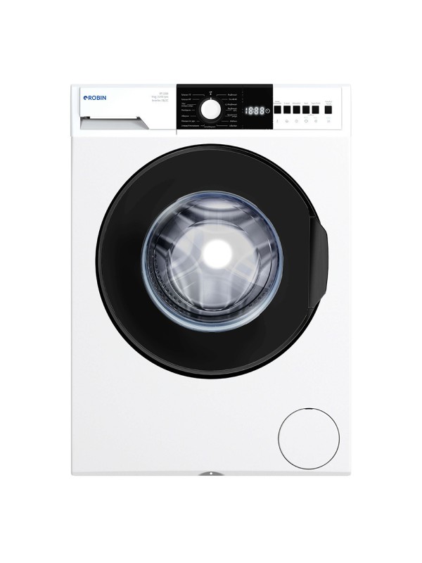 Robin Πλυντήριο Ρούχων 7kg με Τεχνολογία Ατμού 1200 Στροφών RT-1076 Robin Πλυντήριο Ρούχων 7kg με Τεχνολογία Ατμού 1200 Στροφών RT-1076