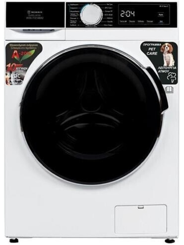 Morris Buddy Series Πλυντήριο Ρούχων 12kg με Τεχνολογία Ατμού 1400 Στροφών WIW-11214BA2 Morris Buddy Series Πλυντήριο Ρούχων 12kg με Τεχνολογία Ατμού 1400 Στροφών WIW-11214BA2