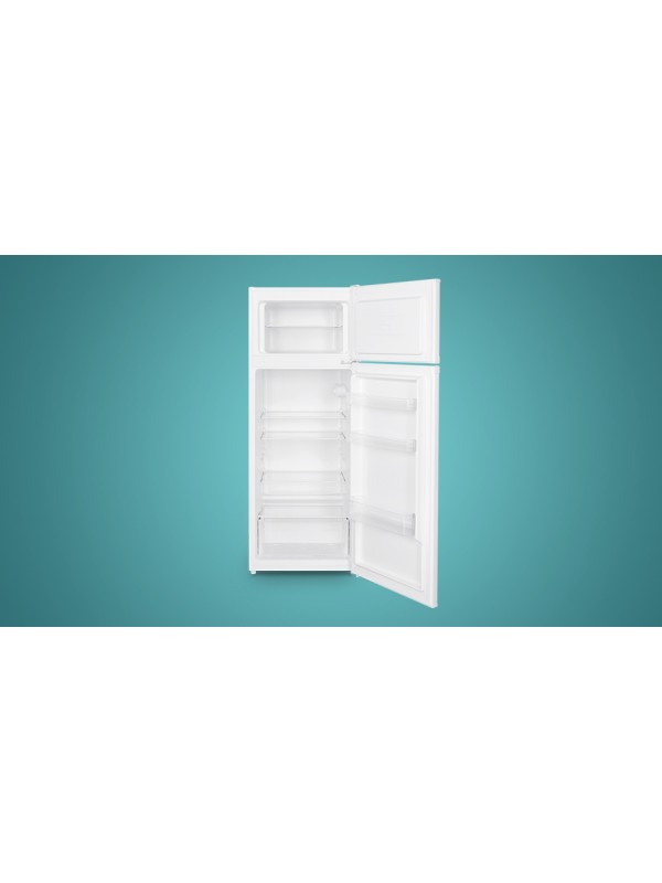 Nobu Ψυγείο Δίπορτο 206lt Υ143xΠ56xΒ54.5εκ. Λευκό NBD143WE