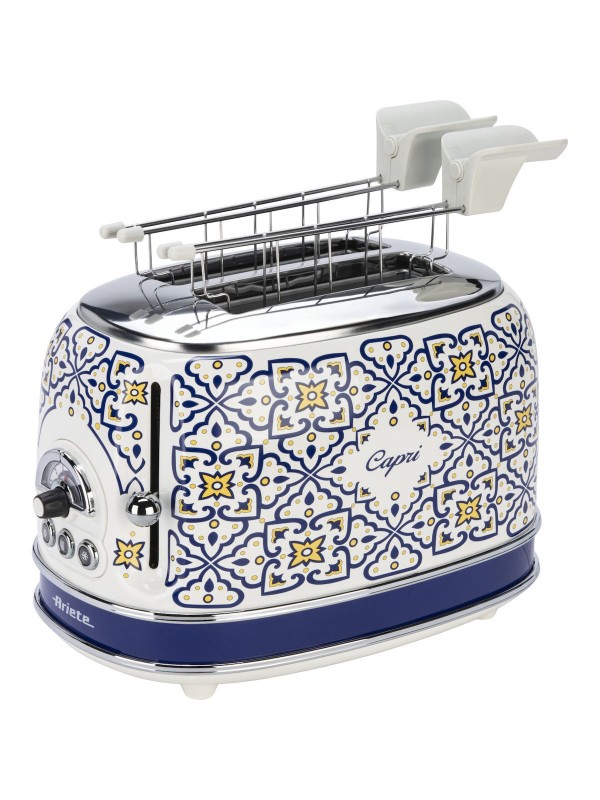 Ariete Capri Φρυγανιέρα 2 Θέσεων 815W Μπλε Ariete Capri Φρυγανιέρα 2 Θέσεων 815W Μπλε