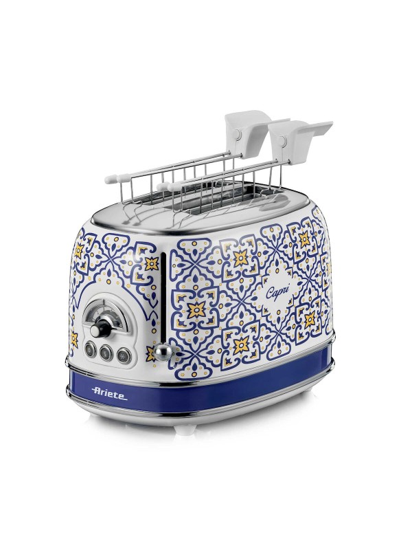 Ariete Capri Φρυγανιέρα 2 Θέσεων 815W Μπλε Ariete Capri Φρυγανιέρα 2 Θέσεων 815W Μπλε