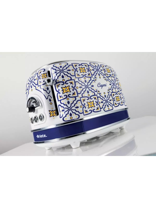 Ariete Capri Φρυγανιέρα 2 Θέσεων 815W Μπλε Ariete Capri Φρυγανιέρα 2 Θέσεων 815W Μπλε