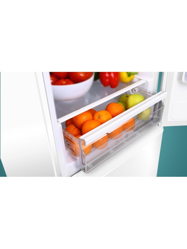 Nobu Ψυγειοκαταψύκτης 310lt Total NoFrost Υ188xΠ59.5xΒ63εκ. Λευκός NBM1860WE Nobu Ψυγειοκαταψύκτης 310lt Total NoFrost Υ188xΠ59.5xΒ63εκ. Λευκός NBM1860WE