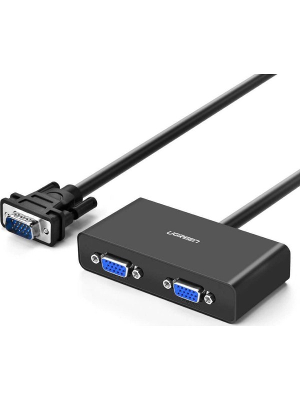 Ugreen Μετατροπέας VGA male σε VGA 2x female (20918) Ugreen Μετατροπέας VGA male σε VGA 2x female (20918)