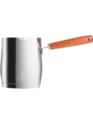 Estia Μπρίκι από Ανοξείδωτο Ατσάλι Mokka σε Ασημί Χρώμα 530ml Estia Μπρίκι από Ανοξείδωτο Ατσάλι Mokka σε Ασημί Χρώμα 530ml