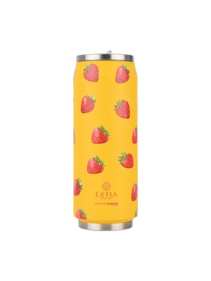 Estia Travel Cup Save the Aegean Ανακυκλώσιμο Ποτήρι Θερμός Ανοξείδωτο / Πλαστικό BPA Free 500ml Berry Bright με Καλαμάκι Estia Travel Cup Save the Aegean Ανακυκλώσιμο Ποτήρι Θερμός Ανοξείδωτο / Πλαστικό BPA Free 500ml Berry Bright με Καλαμάκι